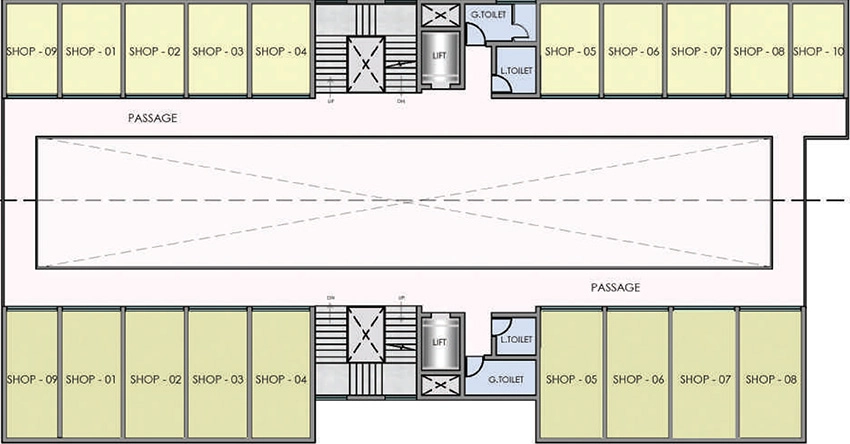 Floor Plan of Signature Signum Plaza in Sohna Road, Gurgaon - Image 368930