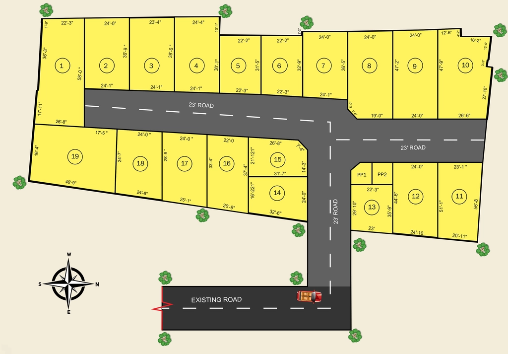 Master Plan of GP Garden Bay in Kolathur, Chennai - Image 322638