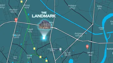 Location of Aastha The Landmark - Image 362013