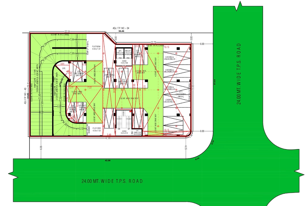 Master Plan of Aastha The Landmark in Chandkheda, Ahmedabad - Image 362011