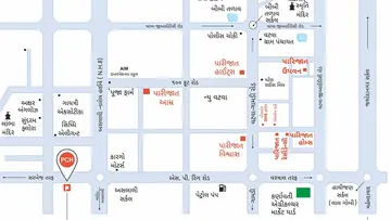 Location of Orange Paarijat Commercial Hub - Image 351698
