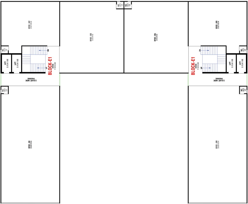 Floor Plan of Nikol Royal Radiance in Nikol, Ahmedabad - Image 351659