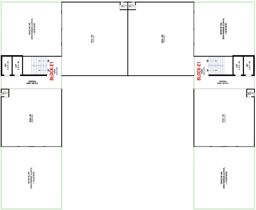 Floor Plan of Nikol Royal Radiance in Nikol, Ahmedabad - Image 351660
