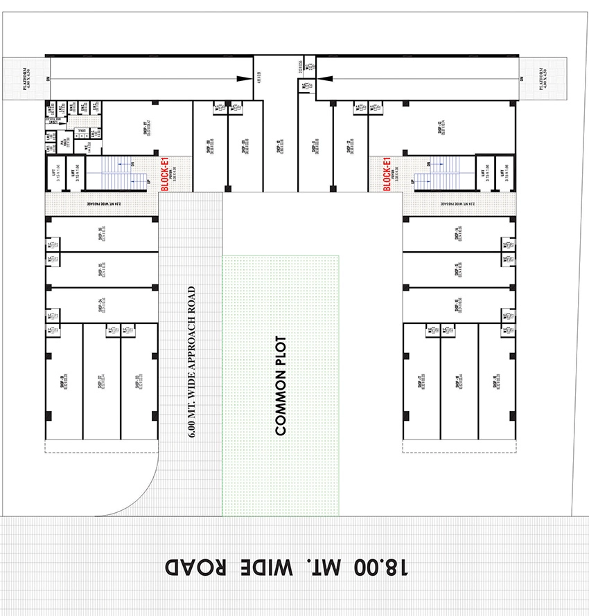 Master Plan of Nikol Royal Radiance in Nikol, Ahmedabad - Image 351658