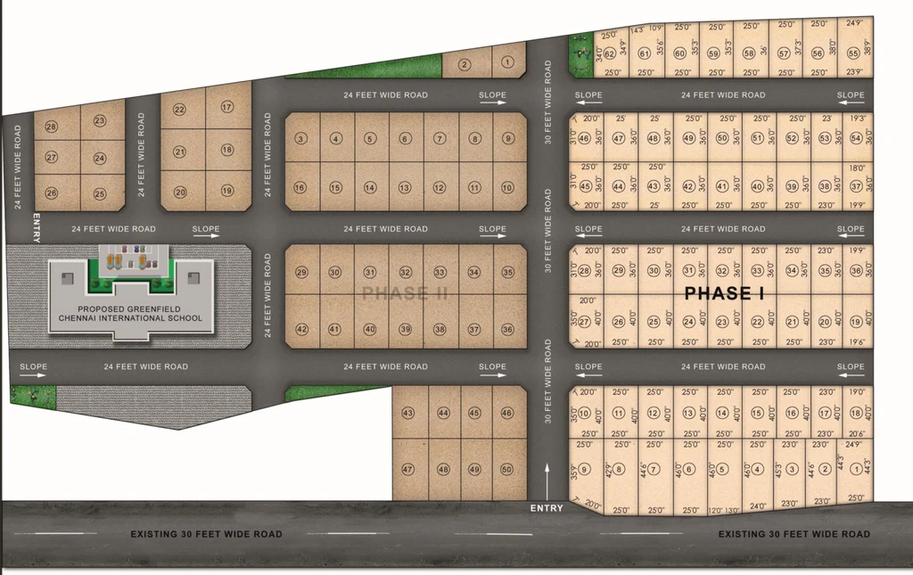 Master Plan of GJ Estates Bethel in Perungavoor, Chennai - Image 327432