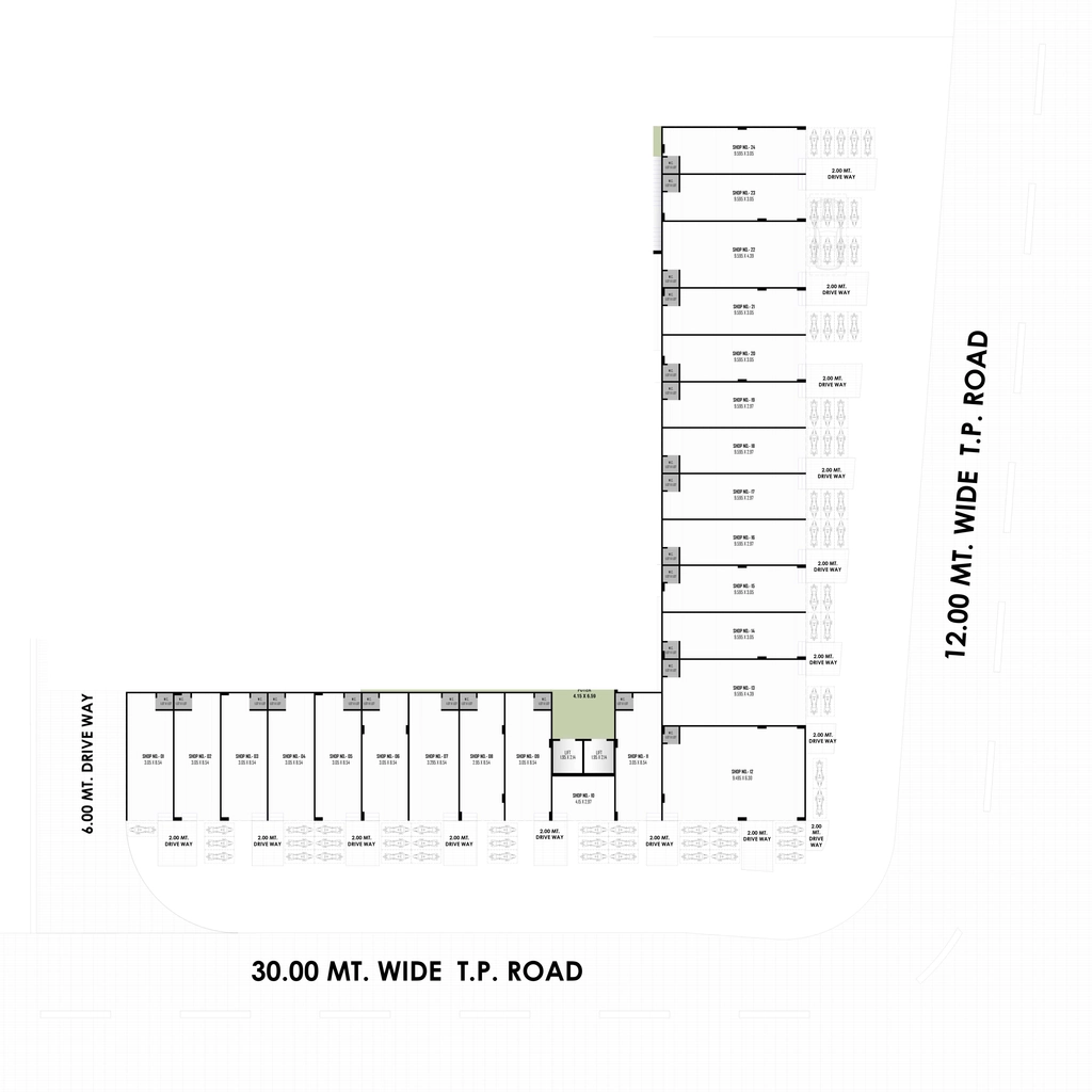 Floor Plan of Commercial Keshav Shashwat Aura in Vastral, Ahmedabad - Image 362156