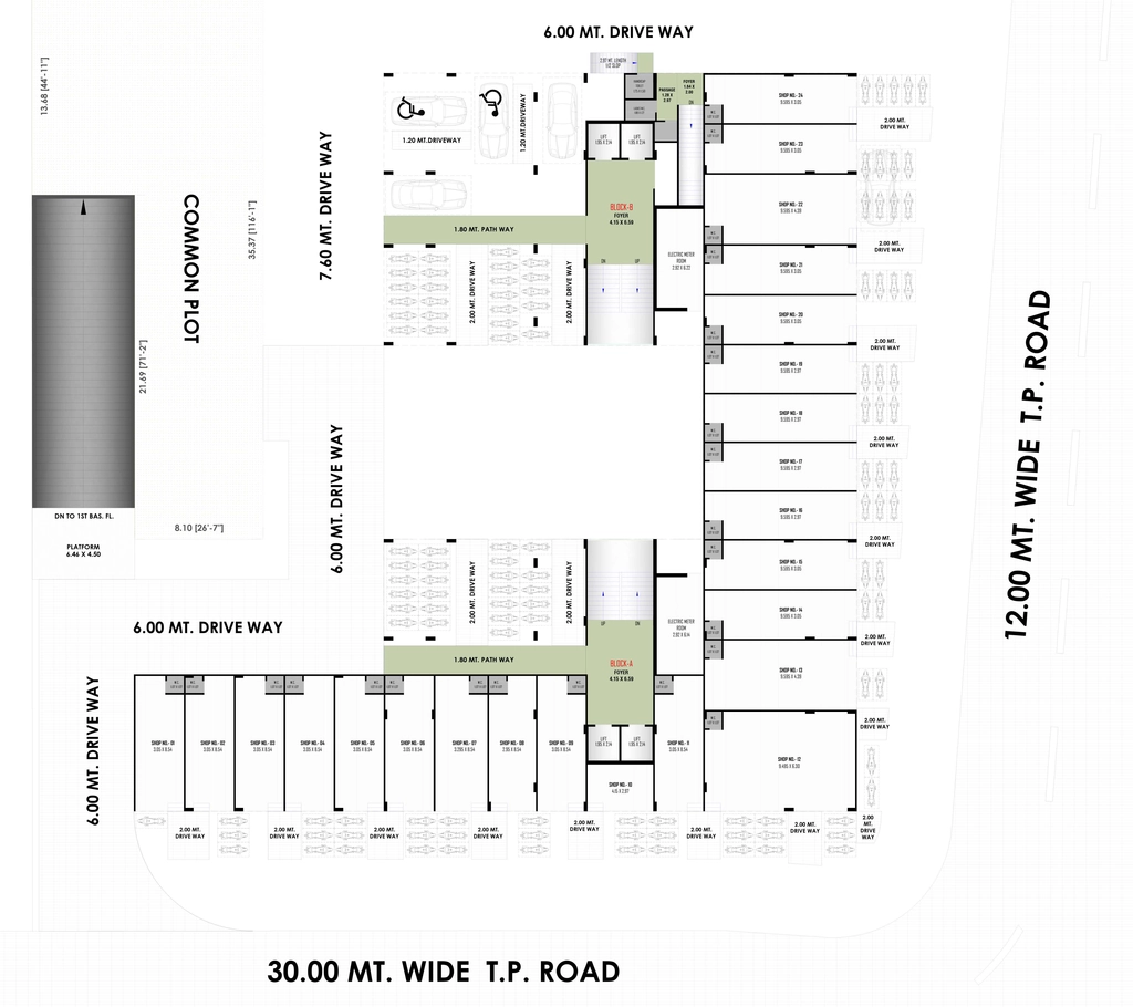 Master Plan of Commercial Keshav Shashwat Aura in Vastral, Ahmedabad - Image 362155