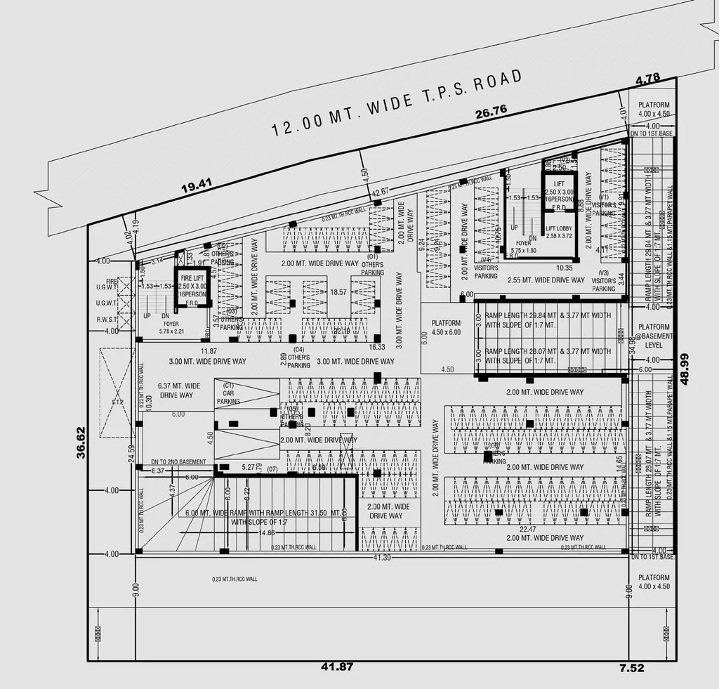 Master Plan of Siddhanath Stellar Business Centre in Kotarpur, Ahmedabad - Image 362594
