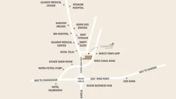 Location of Jenus Sambhav Business Park - Image 364206