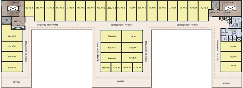 Floor Plan of Signature Global Signum 37D in Sector 37D, Gurgaon - Image 368601