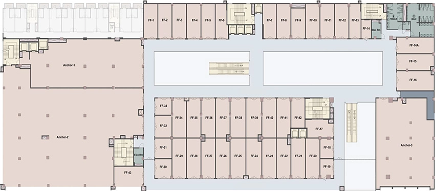 Floor Plan of Silverglades Hightown Square in Sushant Lok 1, Gurgaon - Image 368941