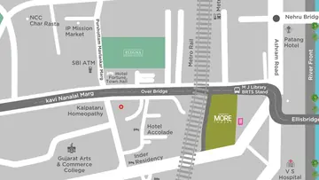 Location of Commercial Takshashila More Towers - Image 362027