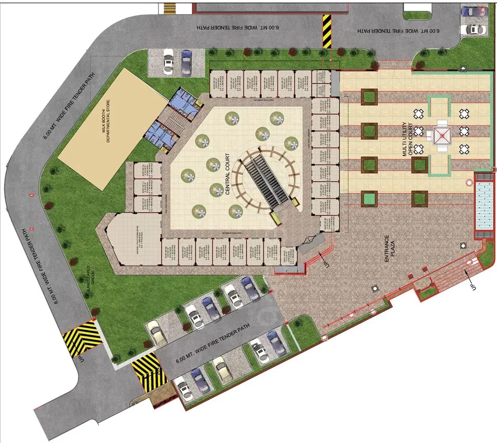 Master Plan of Ace City Square in Sector 1, Greater Noida - Image 307248