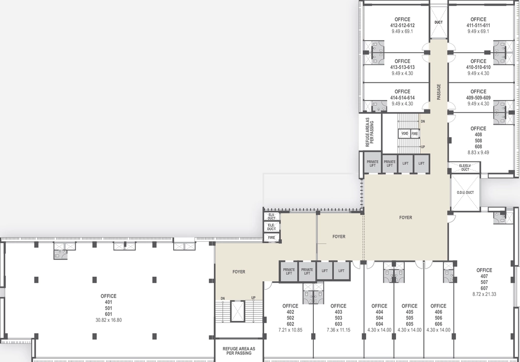 Floor Plan of Satya 3 in Sarkhej, Ahmedabad - Image 351922