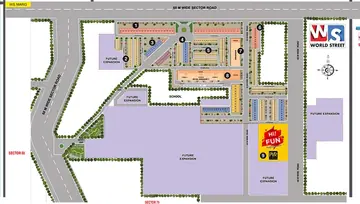 Location of Omaxe World Street - Image 299349