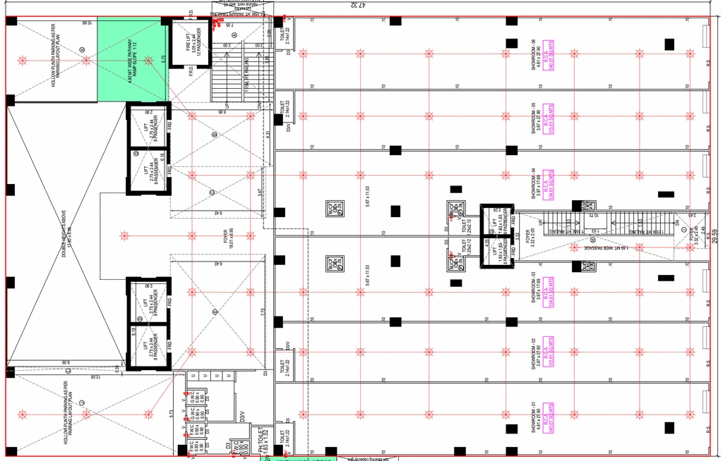 Floor Plan of Hari The Orion in Gota, Ahmedabad - Image 310118