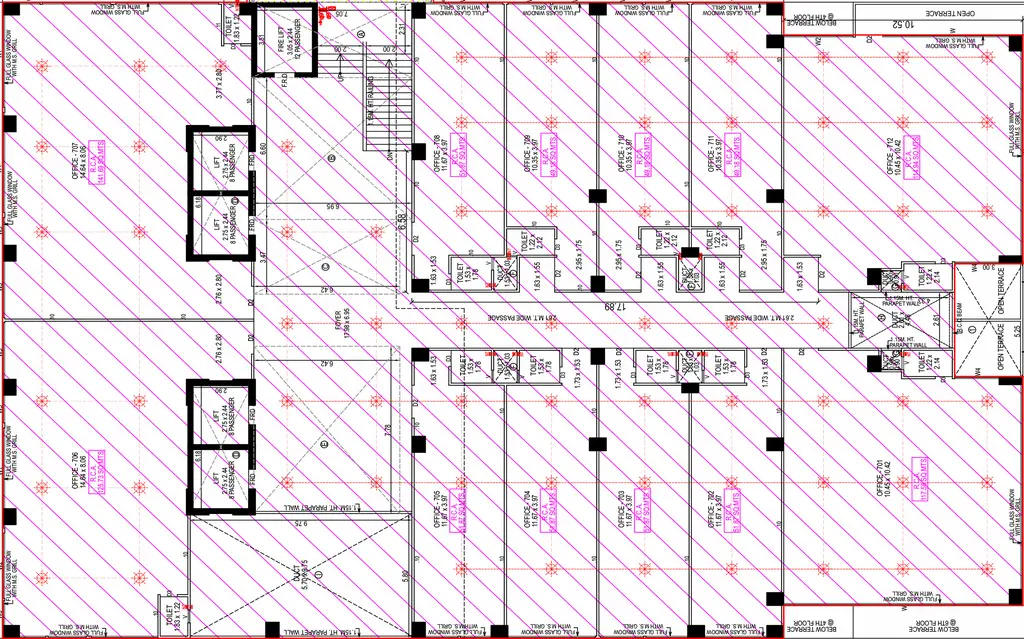 Floor Plan of Hari The Orion in Gota, Ahmedabad - Image 310120