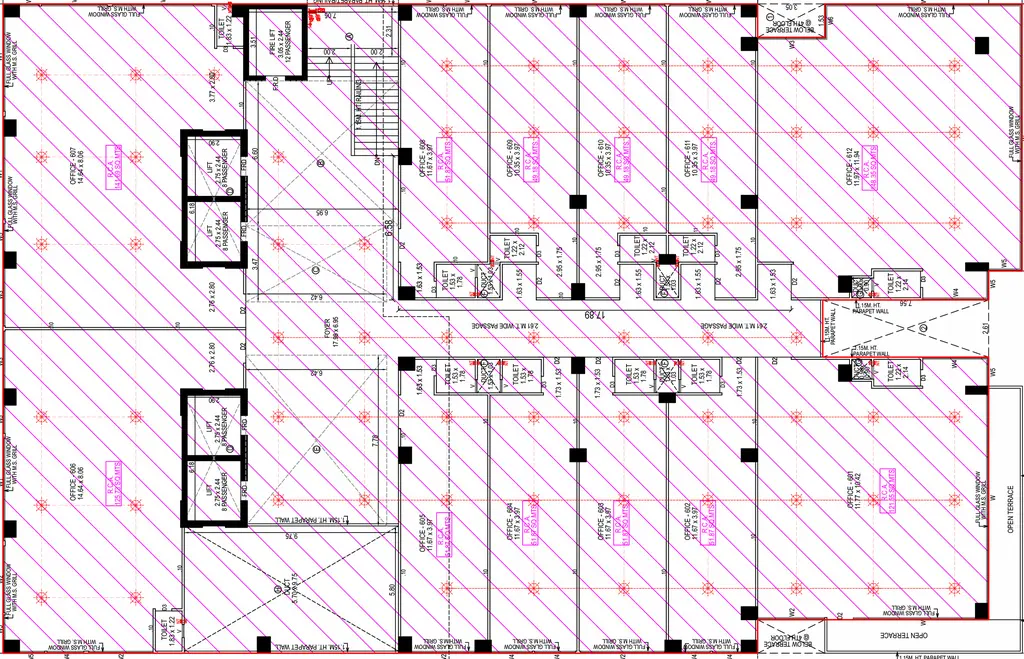 Floor Plan of Hari The Orion in Gota, Ahmedabad - Image 310121