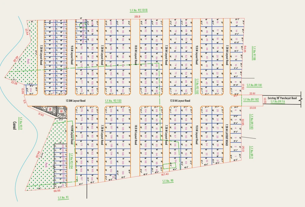 Master Plan of TVH Swarnam in Sulur, Coimbatore - Image 336474