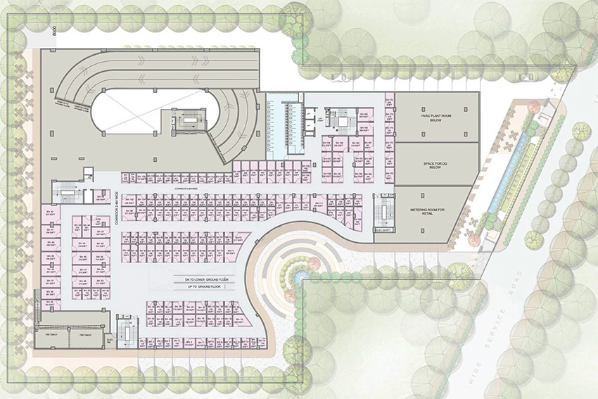 Master Plan of JMS Marine Square in Sector 102, Gurgaon - Image 366485