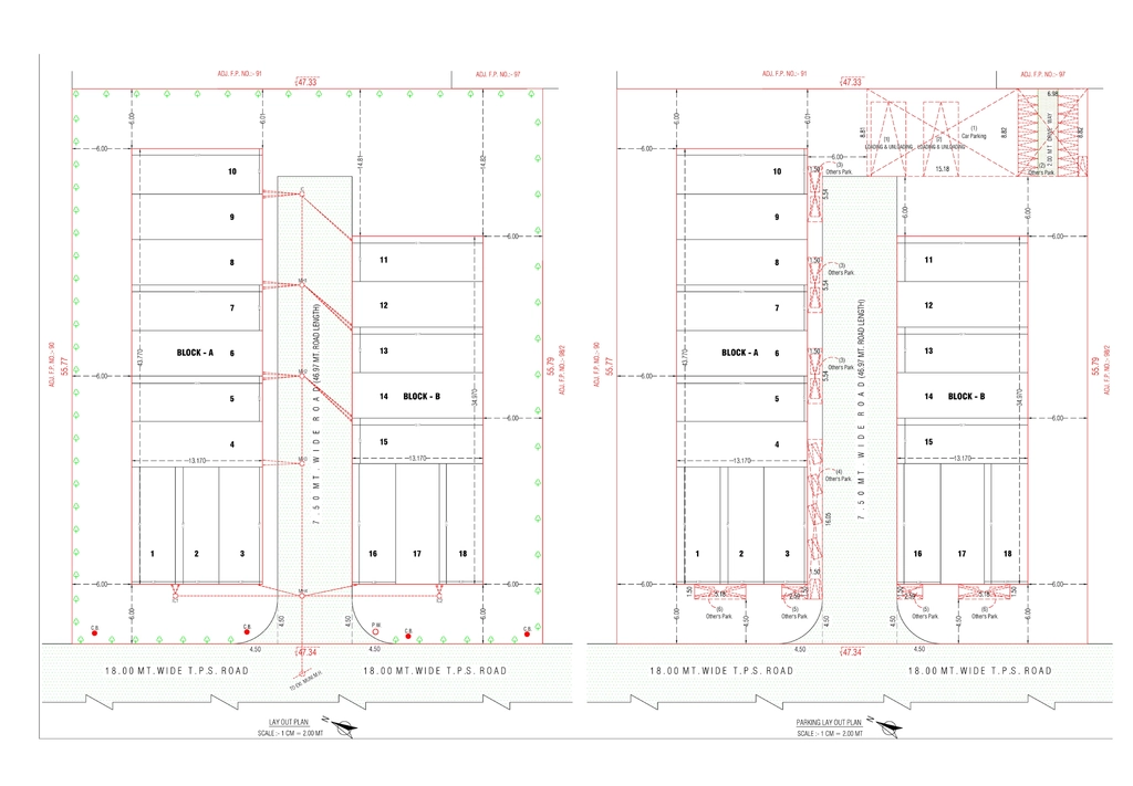 Master Plan of Vraj Estate in Ramol, Ahmedabad - Image 360541