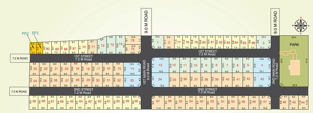 Master Plan of VGN Serene in Kundrathur, Chennai - Image 319217