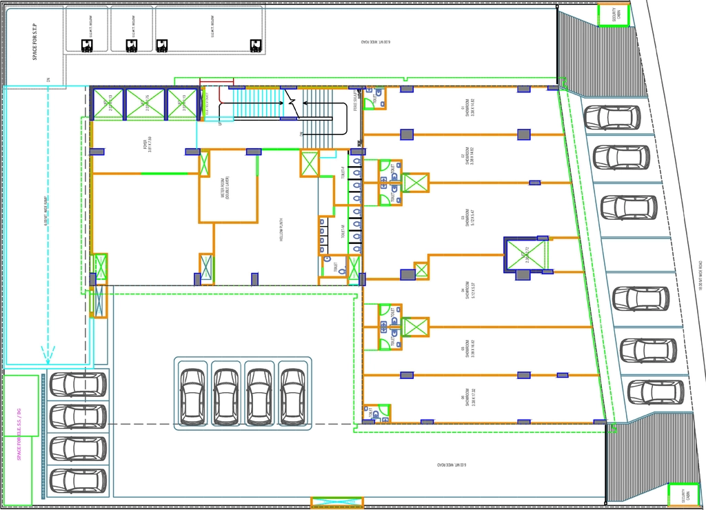 Floor Plan of Sadashiv Mount Bizpark in Tragad, Ahmedabad - Image 351906