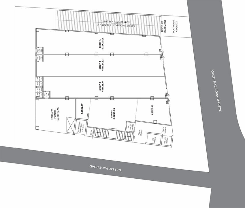 Master Plan of ARC Trivia One in Maninagar, Ahmedabad - Image 342058