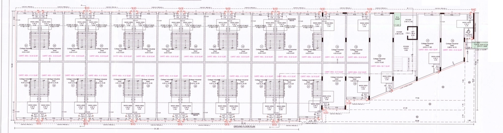 Floor Plan of Panchratna Alfa Cottage Industrial Park in Vinzol, Ahmedabad - Image 364213