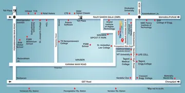 Location of VGN Varna Bhoomi Phase 1 - Image 336556