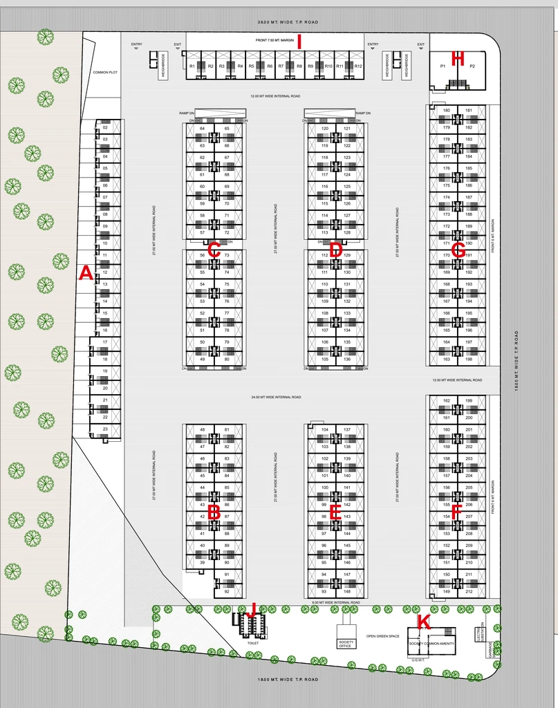 Master Plan of Jayni Farm Fresh 365 in Vatva, Ahmedabad - Image 360899