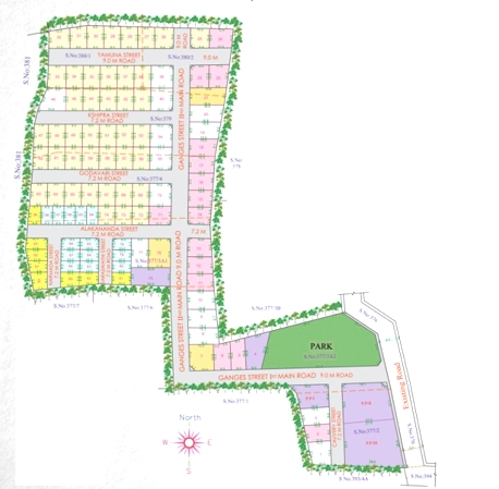 Master Plan of VGN Orville in Kolapakkam, Chennai - Image 319149
