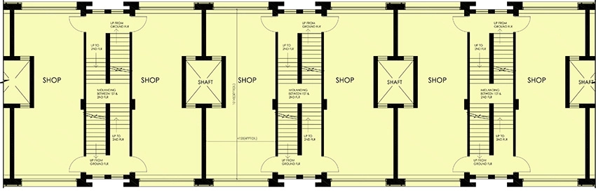 Floor Plan of Vatika INXT Market Place Phase 1 in Sector 83, Gurgaon - Image 368971