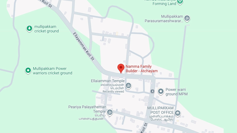 Location of Namma Family Atchayam in Mullipakkam, Chennai - Image 321810