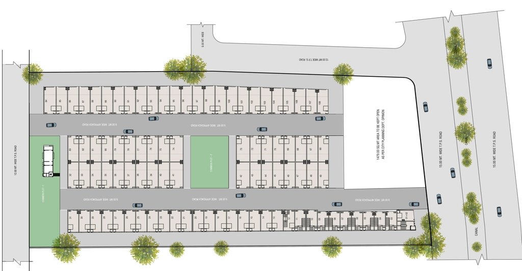 Master Plan of Shivam Pushkar Industrial Hub in Lambha, Ahmedabad - Image 361199