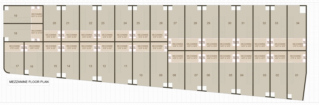 Floor Plan of Shubhlaxmi Shiv Industrial Estate in Singarwa, Ahmedabad - Image 364226