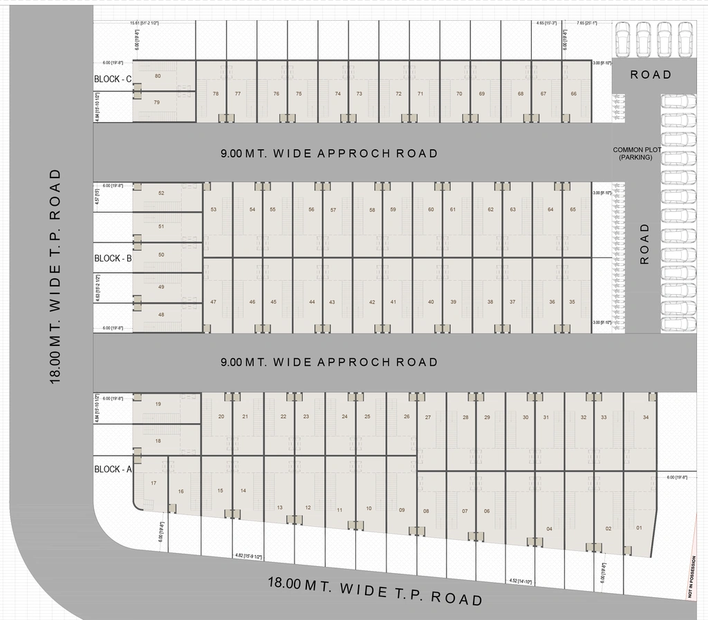 Master Plan of Shubhlaxmi Shiv Industrial Estate in Singarwa, Ahmedabad - Image 364225