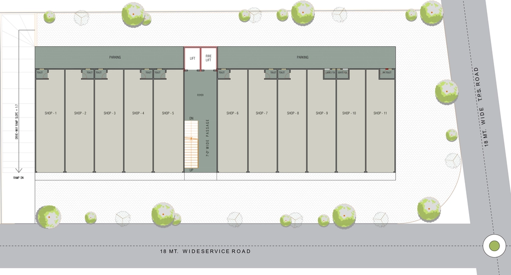 Master Plan of Devarshi Sankalp Infinity in Nana Chiloda, Ahmedabad - Image 360874