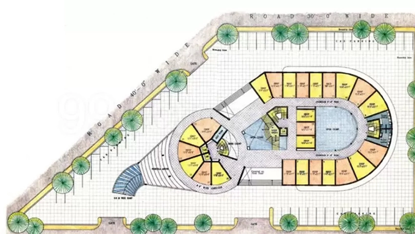 Master Plan of Ansals Sushant Tower in Sushant Lok 2, Gurgaon - Image 366368