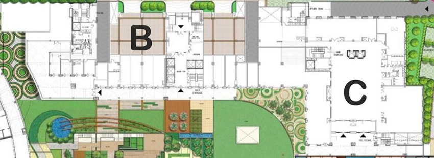 Floor Plan of Aarone Cyberwalk in Manesar, Gurgaon - Image 366312
