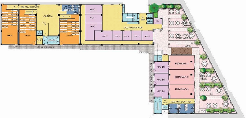 Floor Plan of VSR 68 Avenue Commercial in Sector 68, Gurgaon - Image 368993
