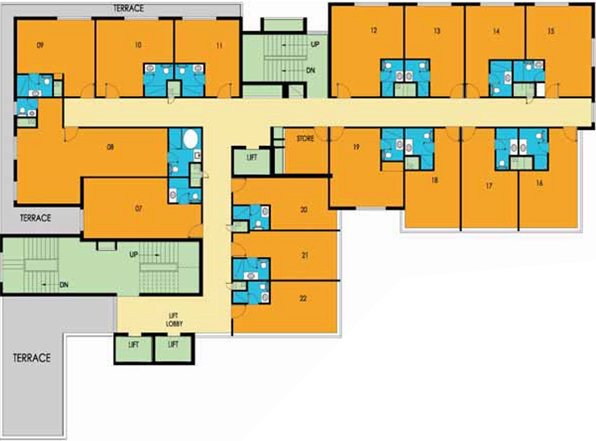 Floor Plan of VSR 68 Avenue Commercial in Sector 68, Gurgaon - Image 368992