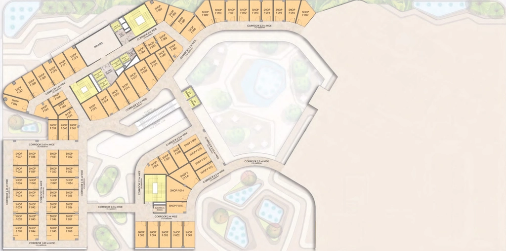 Floor Plan of Migsun Alpha Central in Alpha 2, Greater Noida - Image 367709