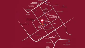 Location of Migsun Alpha Central - Image 367708