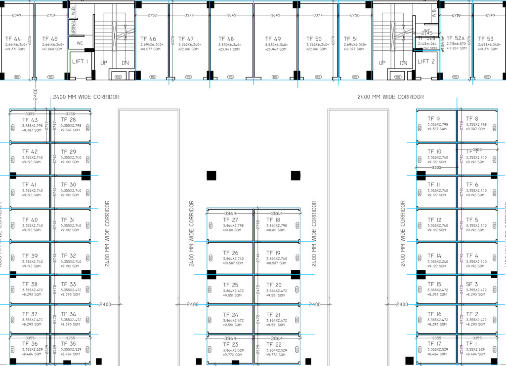 Floor Plan of BD Greno Plaza in Sector 36, Greater Noida - Image 309005