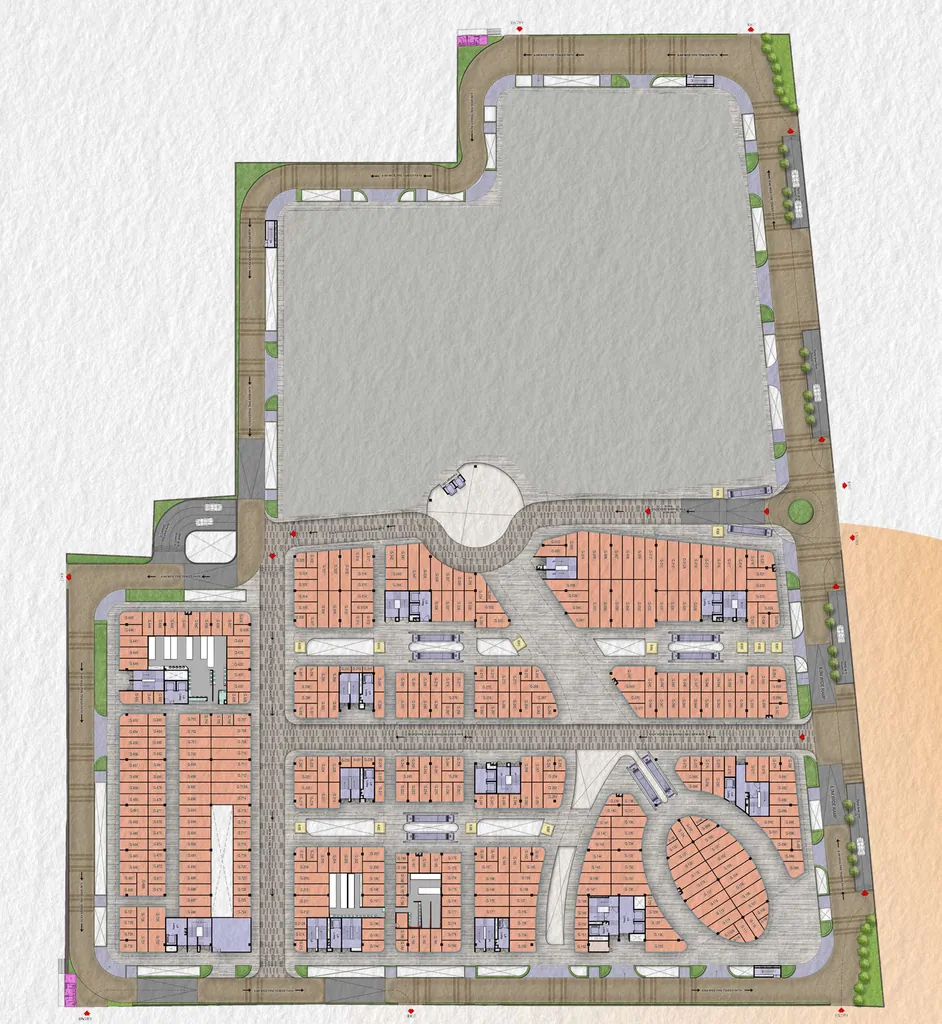 Floor Plan of Migsun Rohini Central in Rohini, New Delhi - Image 352691