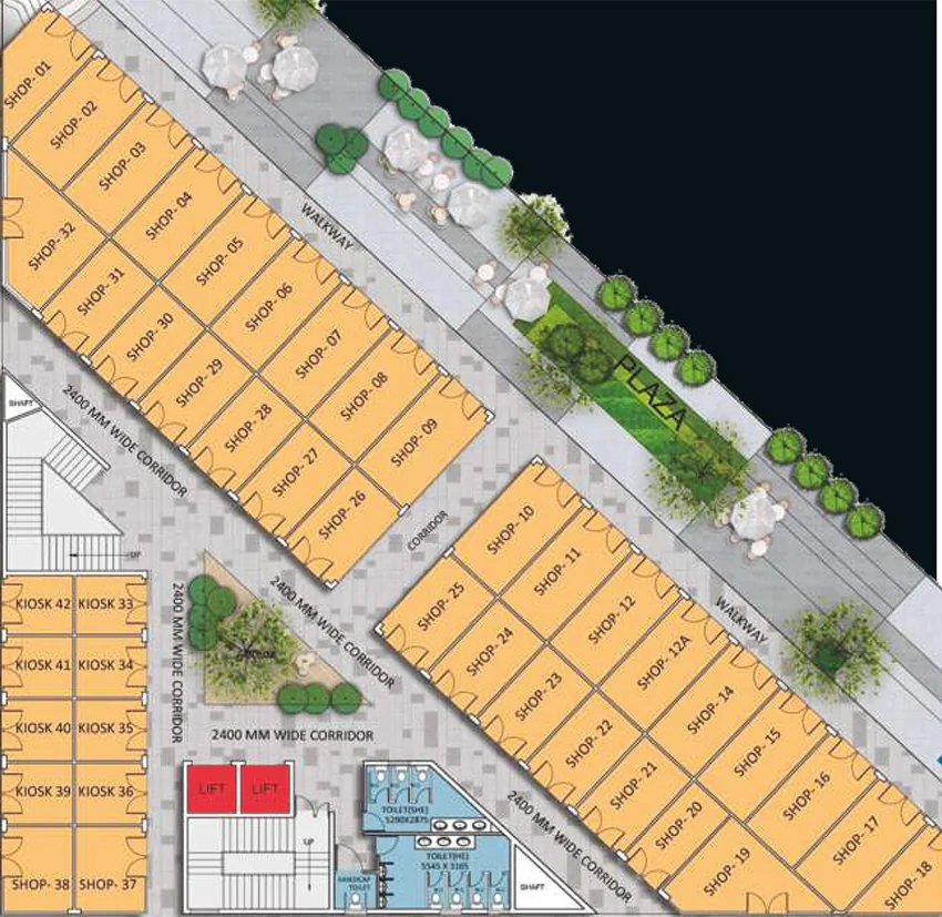 Master Plan of Yashika Crossroad 104 in Sector 104, Gurgaon - Image 369021