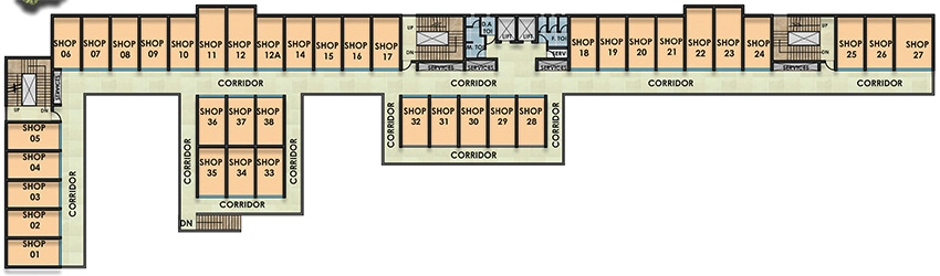 Floor Plan of Signature Signum 88A in Sector 88A, Gurgaon - Image 368671