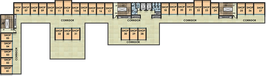 Floor Plan of Signature Signum 88A in Sector 88A, Gurgaon - Image 368672