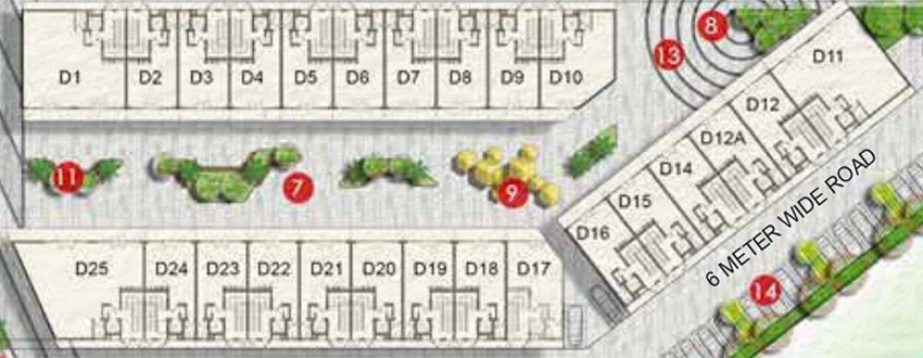 Floor Plan of EBD 89 in Sector 89, Gurgaon - Image 366442